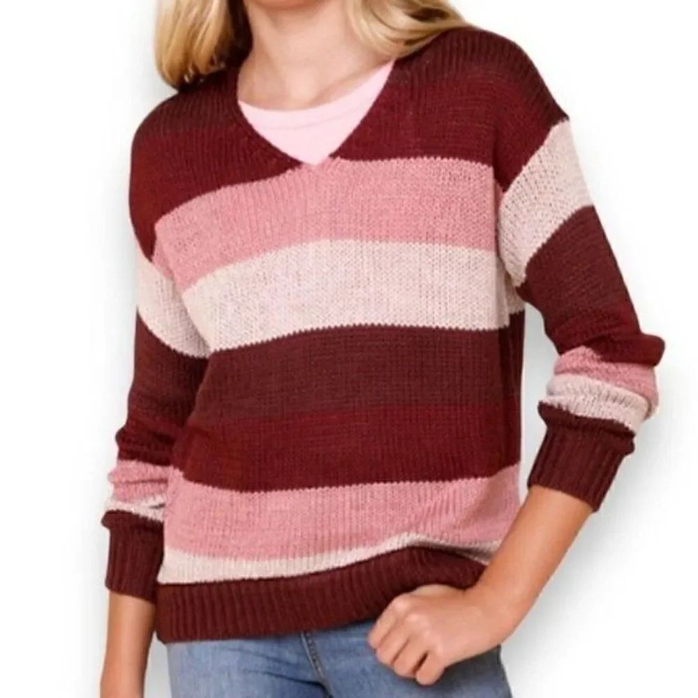 Harper Hi Low Knit Sweater